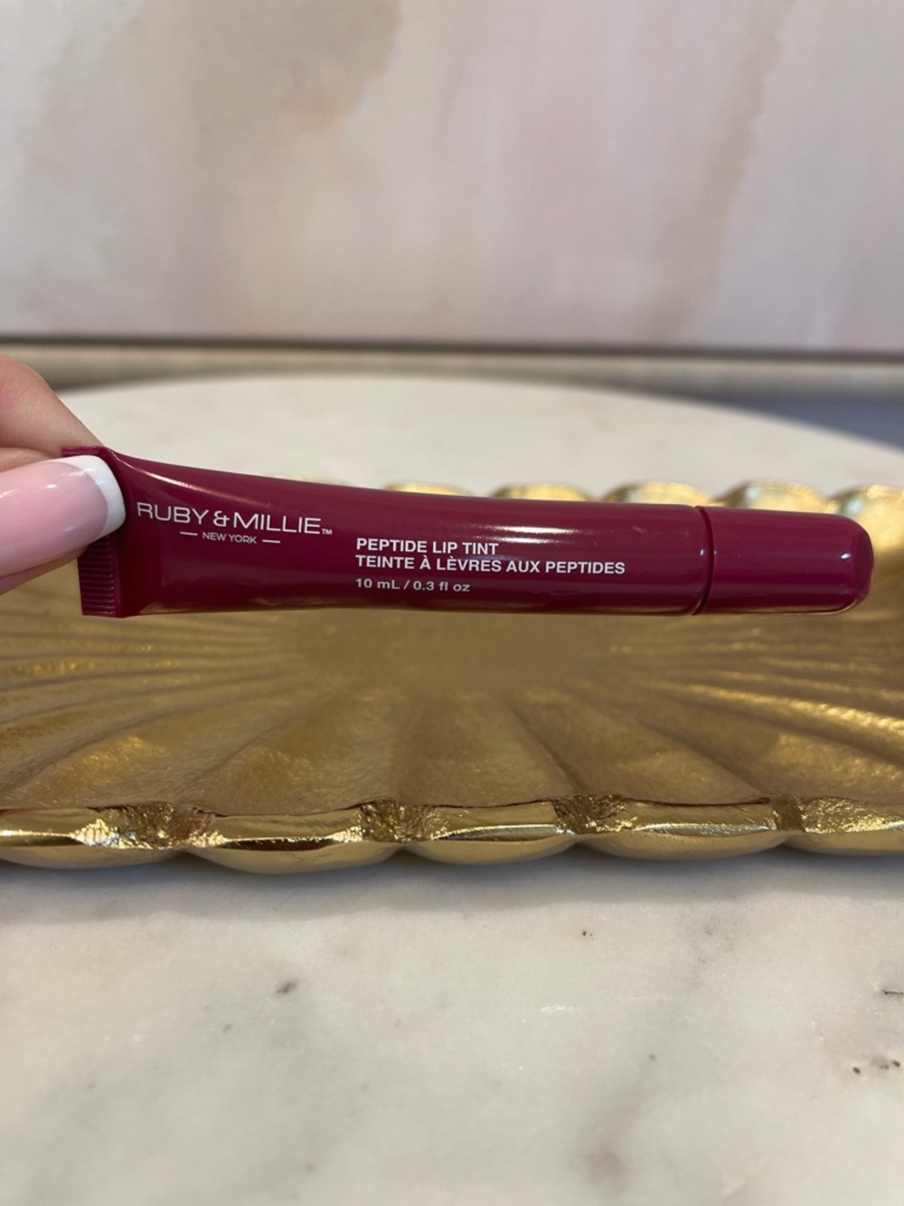 NWOT Ruby & Millie Peptide Lip Tint - Raspberry Jam
